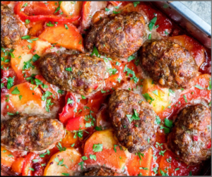 Turkish köfte”, the delectable meatballs deeply rooted in “Turkish cuisine