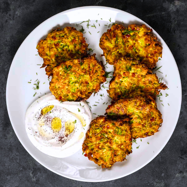 Mücver: These are savory fritters that are made with zucchini, onions, and herbs.